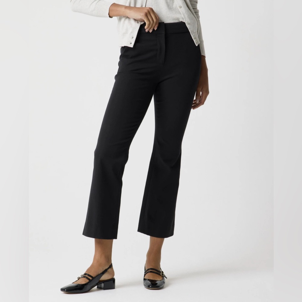 J. Crew Black Ankle Cropped Pants